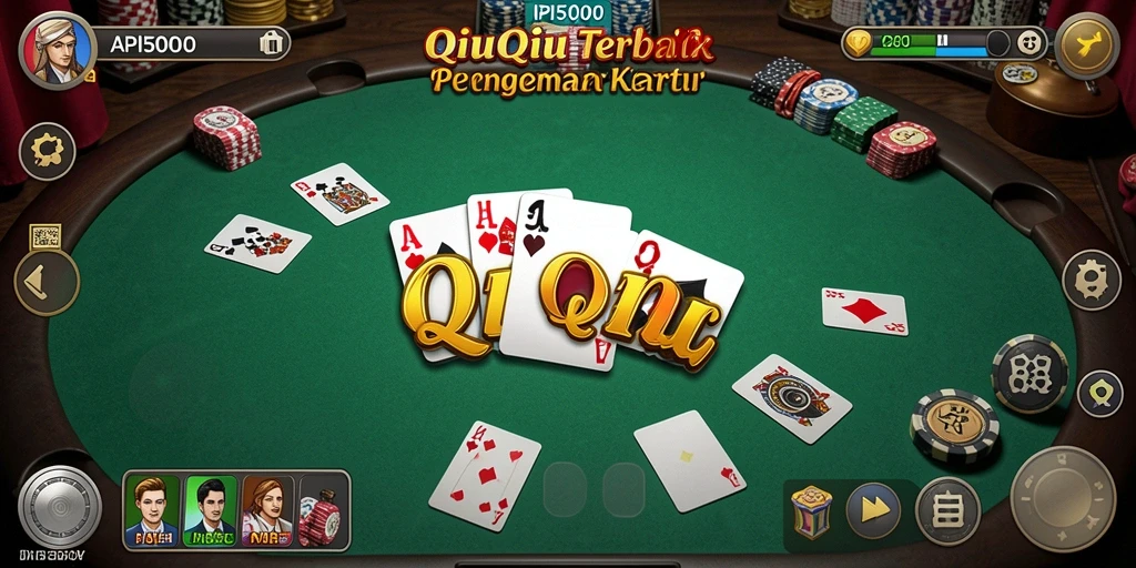 Tampilan gameplay seru dalam API5000 QiuQiu.