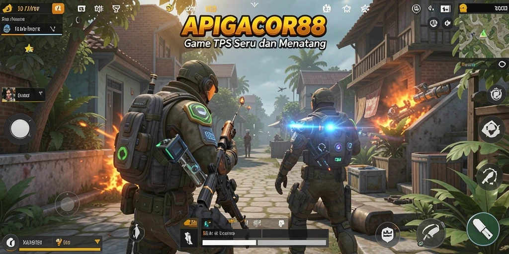 Screenshot gameplay APIGACOR88 menampilkan aksi menegangkan dan grafis yang mengesankan.