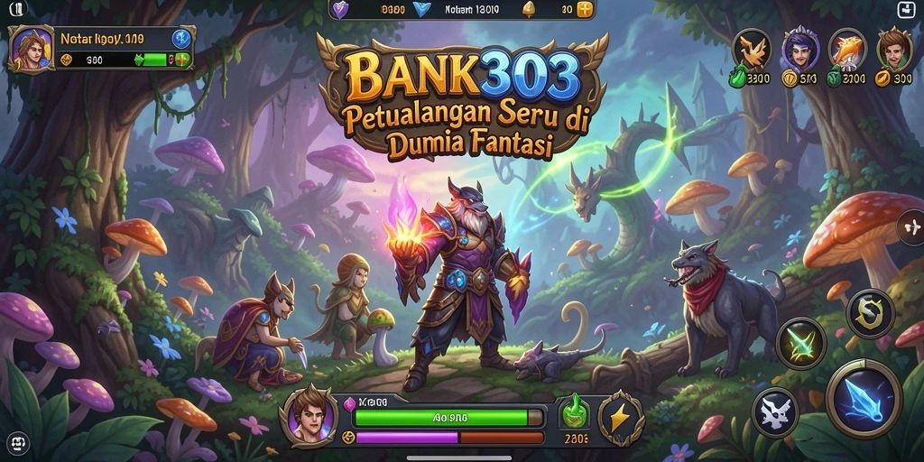 Tangkapan layar dari BANK303 memperlihatkan aksi gameplay yang epik dan mendebarkan.