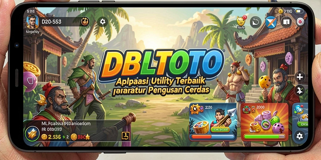 Tampilan antarmuka DBLTOTO yang intuitif dan fungsional.