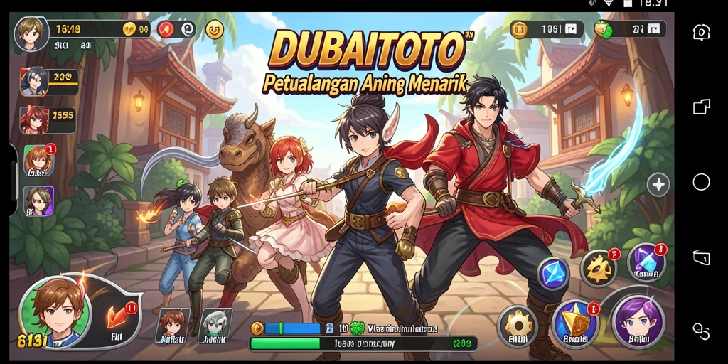 Tampilan menarik dari gameplay DUBAITOTO yang penuh aksi.