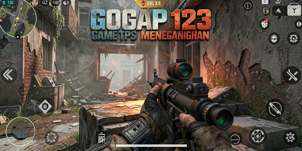 Tampilan gameplay seru GOCAP123 dalam aksi TPS.