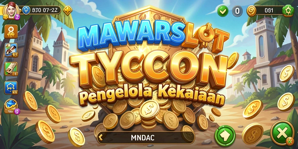 Tampilan menarik dari gameplay MAWARSLOT yang penuh strategi Tycoon.