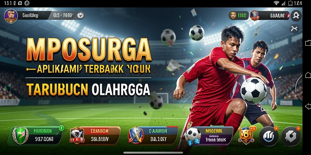 Tampilan utama MPOSURGA dengan pilihan taruhan olahraga yang beragam.