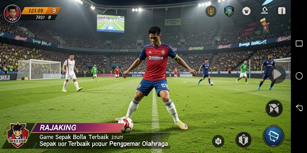 Tampilan gameplay RAJAKING yang menegangkan dan mendebarkan.
