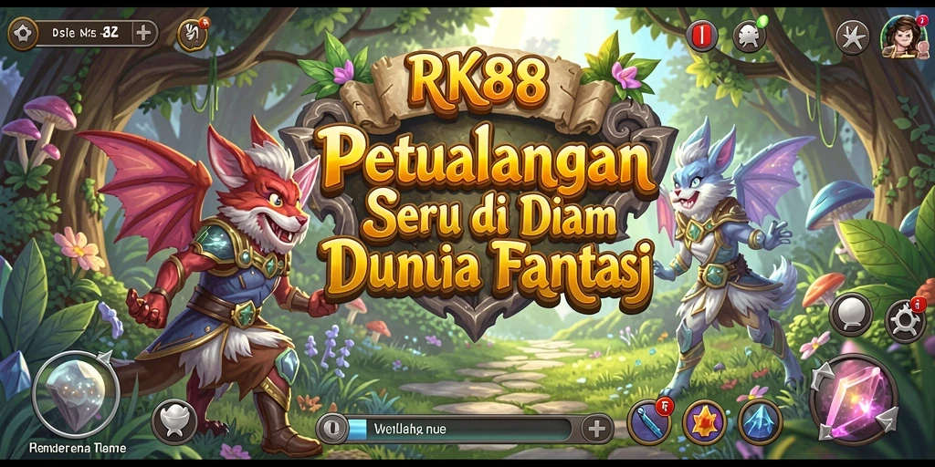 Tampilan menakjubkan dari dunia petualangan RK88.