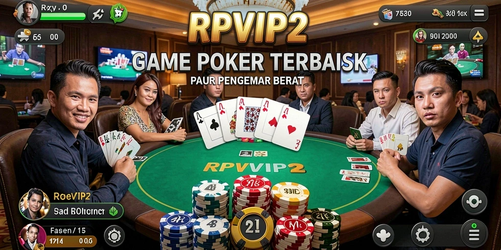 Tampilan gameplay RPVIP2 dengan grafik menarik dan antarmuka intuitif.