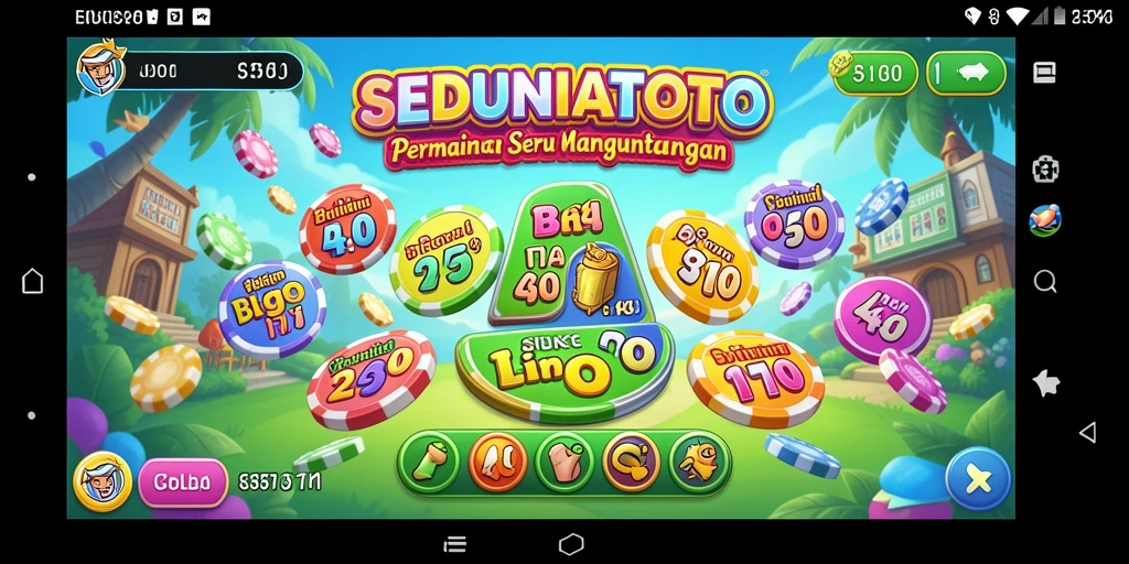 Tampilan gameplay SEDUNIATOTO yang seru dan interaktif.