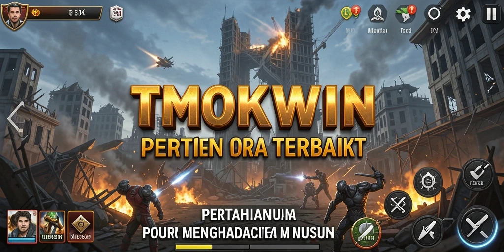 Tampilan gameplay TMOKWIN yang seru dan menegangkan.