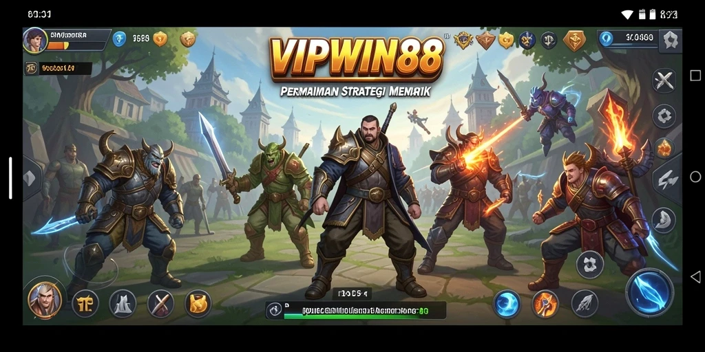 Tampilan screenshot VIPWIN88 menunjukkan gameplay strategi yang menarik dan mendebarkan.
